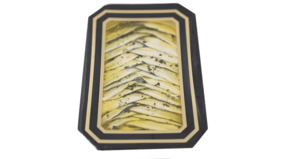 Tarrina de filete de boquerón aliñado 700grs