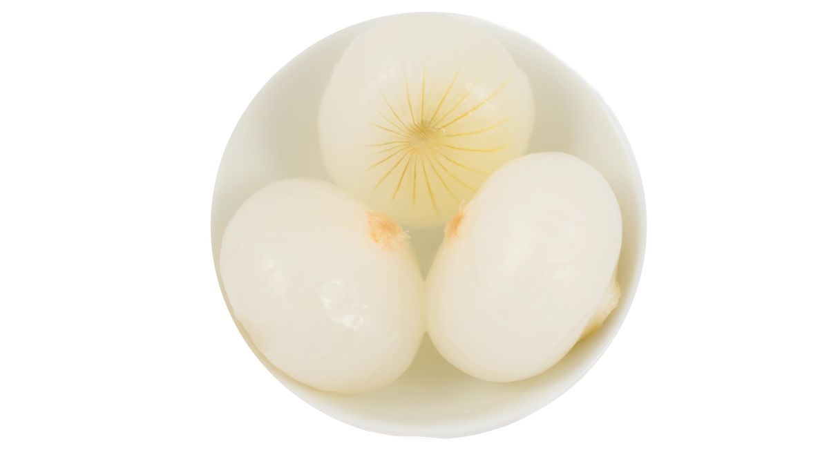Cebolla blanca: grande, mediana o mini